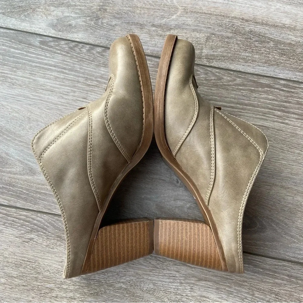 Natural Soul Cammie Slip On Wingtip  Mules Clogs - Picture 8 of 13